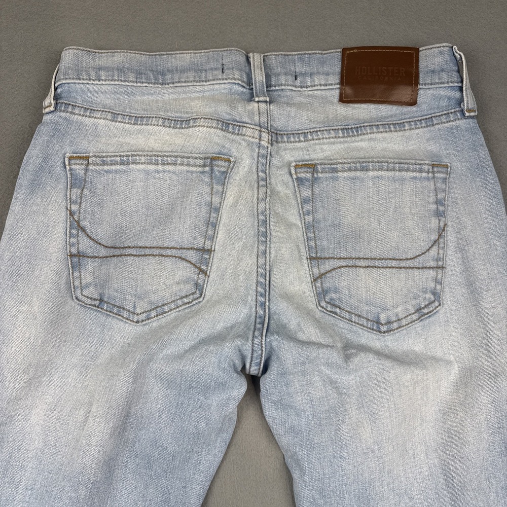 Hollister Boot cut Jeans Blue Denim 29/34 Epic Flex western casual womens Y2K